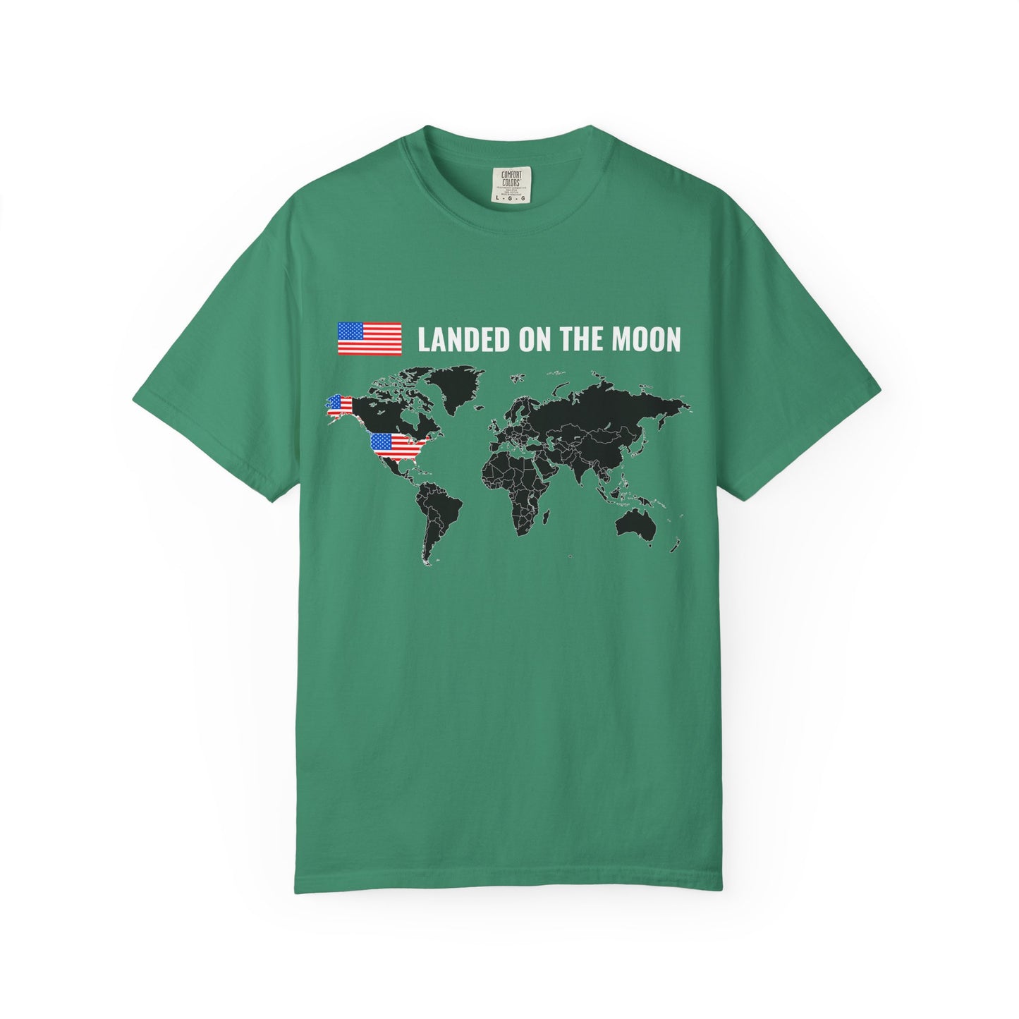 USA, Moon Landing Unisex T-Shirt | Vintage Space Vibe, July 4th - 13735