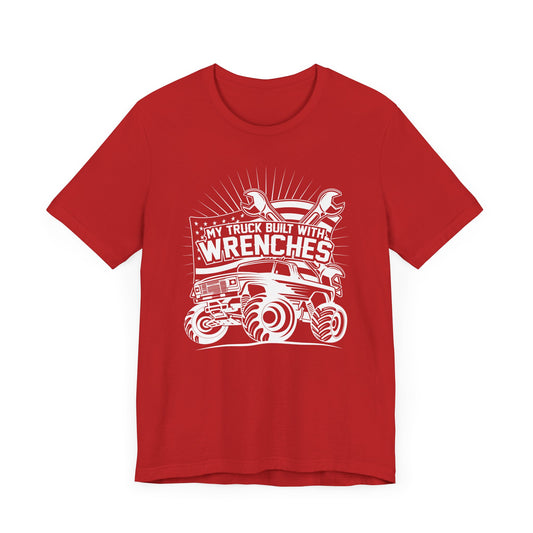 My Truck Built With Wrenches - Unisex Jersey Short Sleeve Tee - 12606