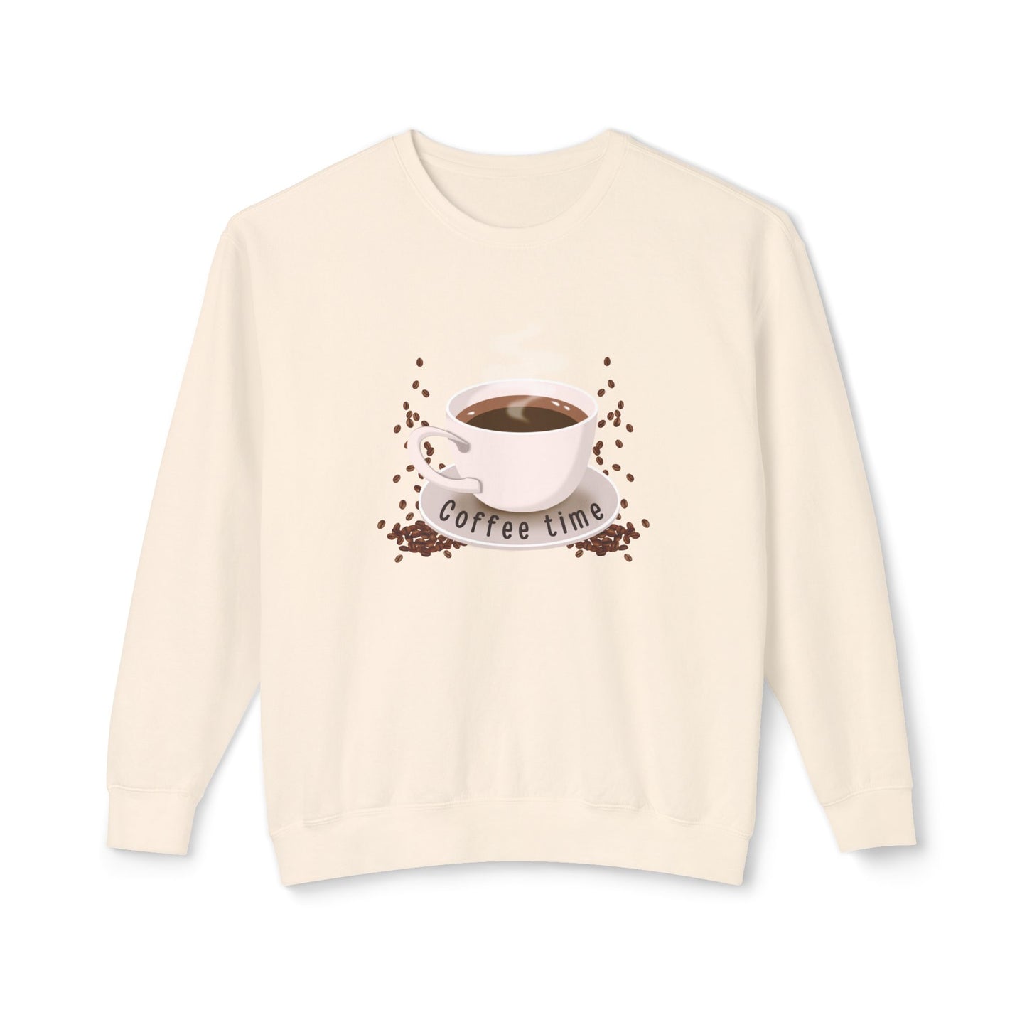 Coffee Time - Unisex Lightweight Crewneck Sweatshirt - 11289