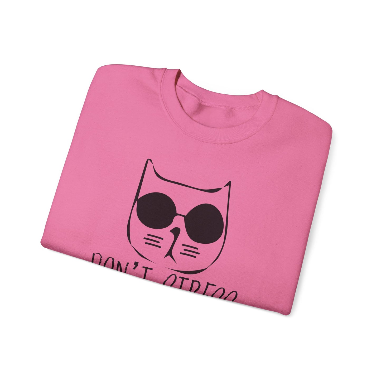 Don't Stress Meowt - Unisex Heavy Blend™ Crewneck Sweatshirt