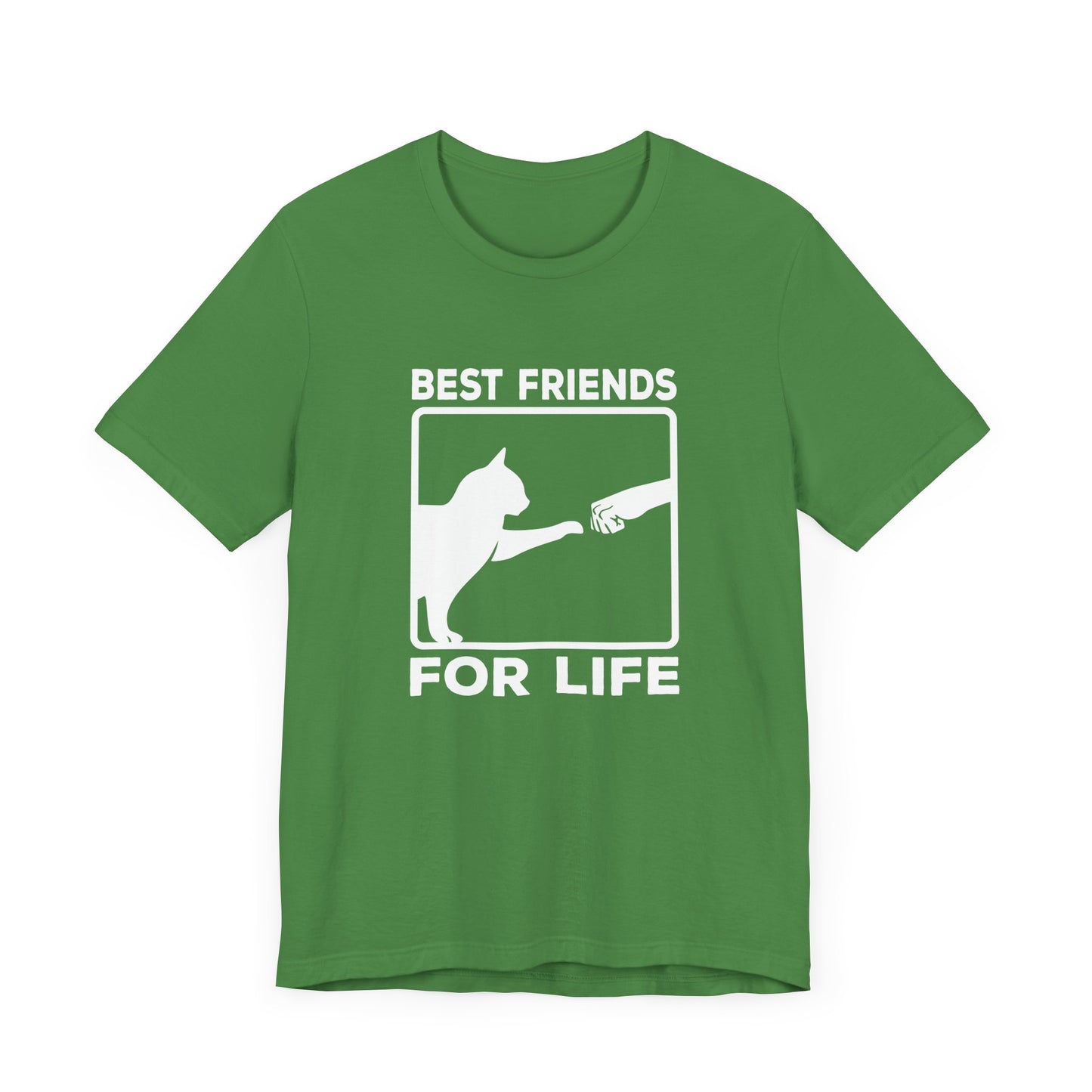 Cats, Best Friends For life - Unisex Jersey Short Sleeve Tee