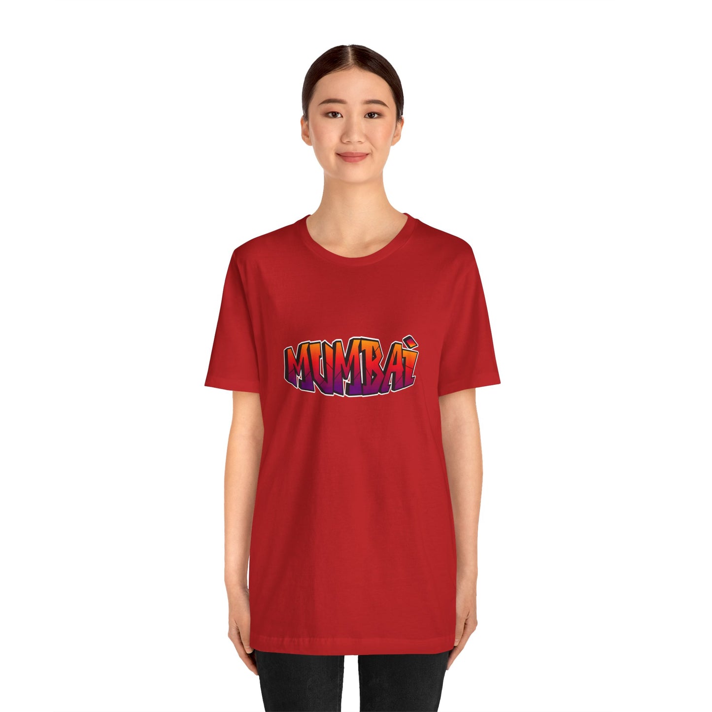 Mumbai Graphic Unisex Tee - Perfect for Tours and Casual Wear - 12043