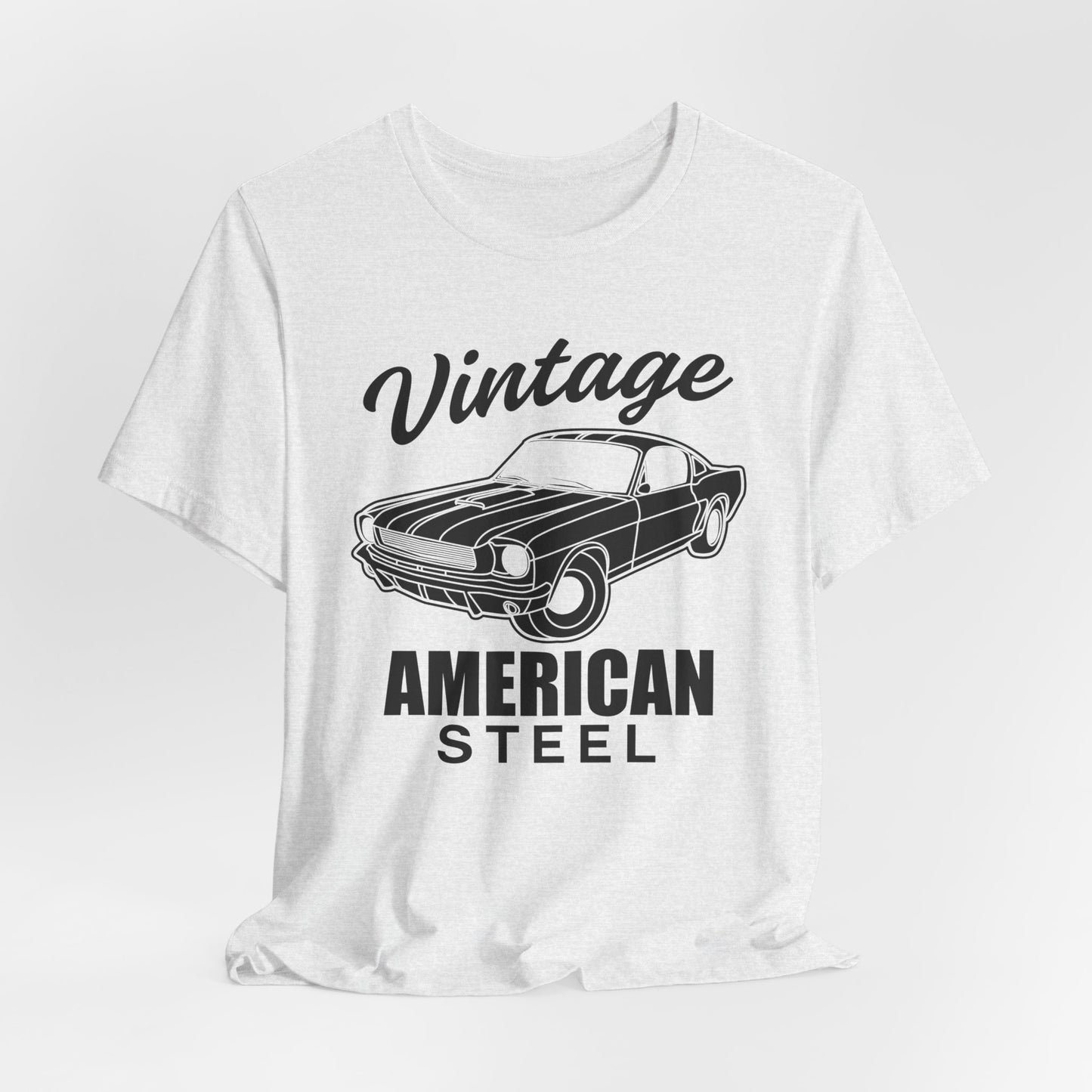 Vintage American Steel - Unisex Jersey Short Sleeve Tee - 13032