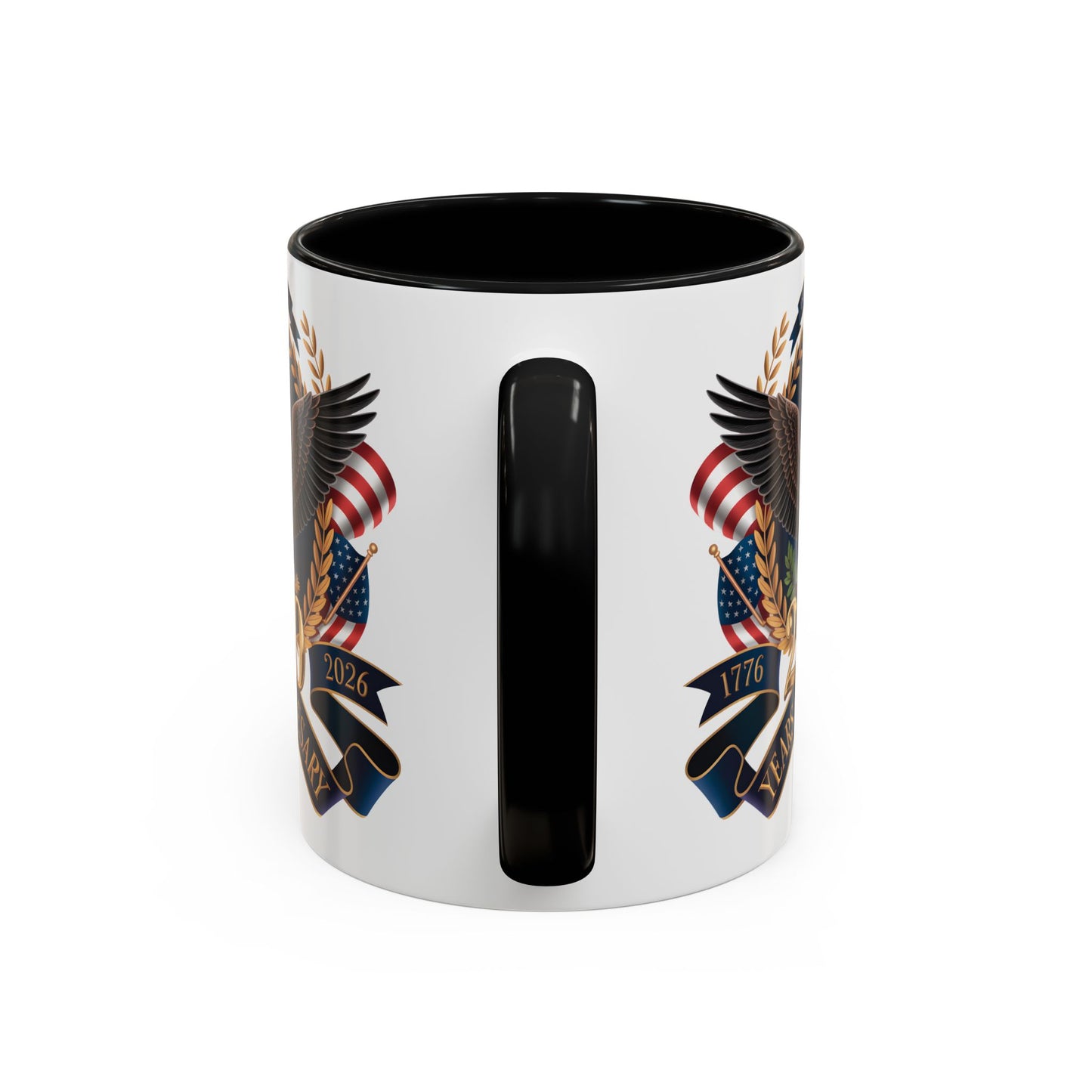 250th Anniversary Eagle Coffee Mug — Patriotic 1776–2026 Commemorative Accent Mug - 14871