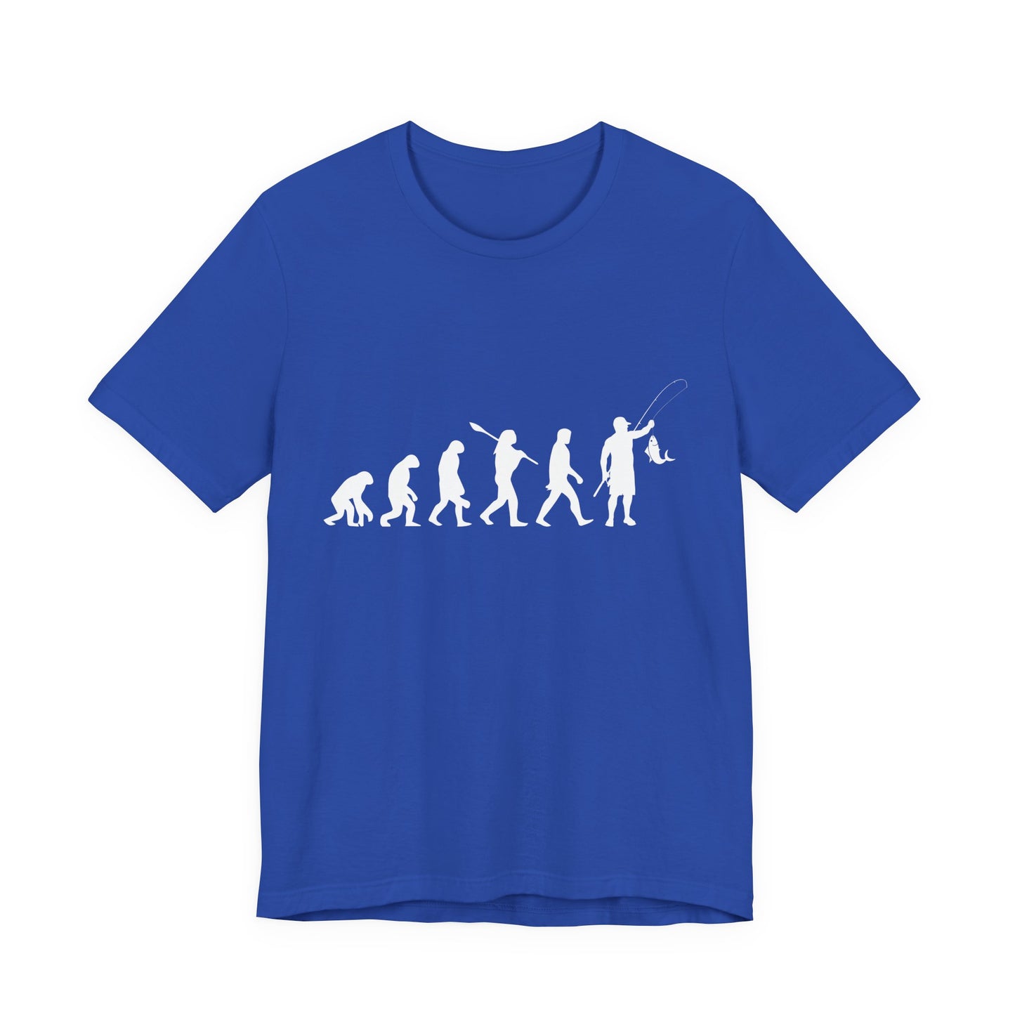 Fishing:  The Evolution of Angling - Unisex Jersey Short Sleeve Tee - 14134