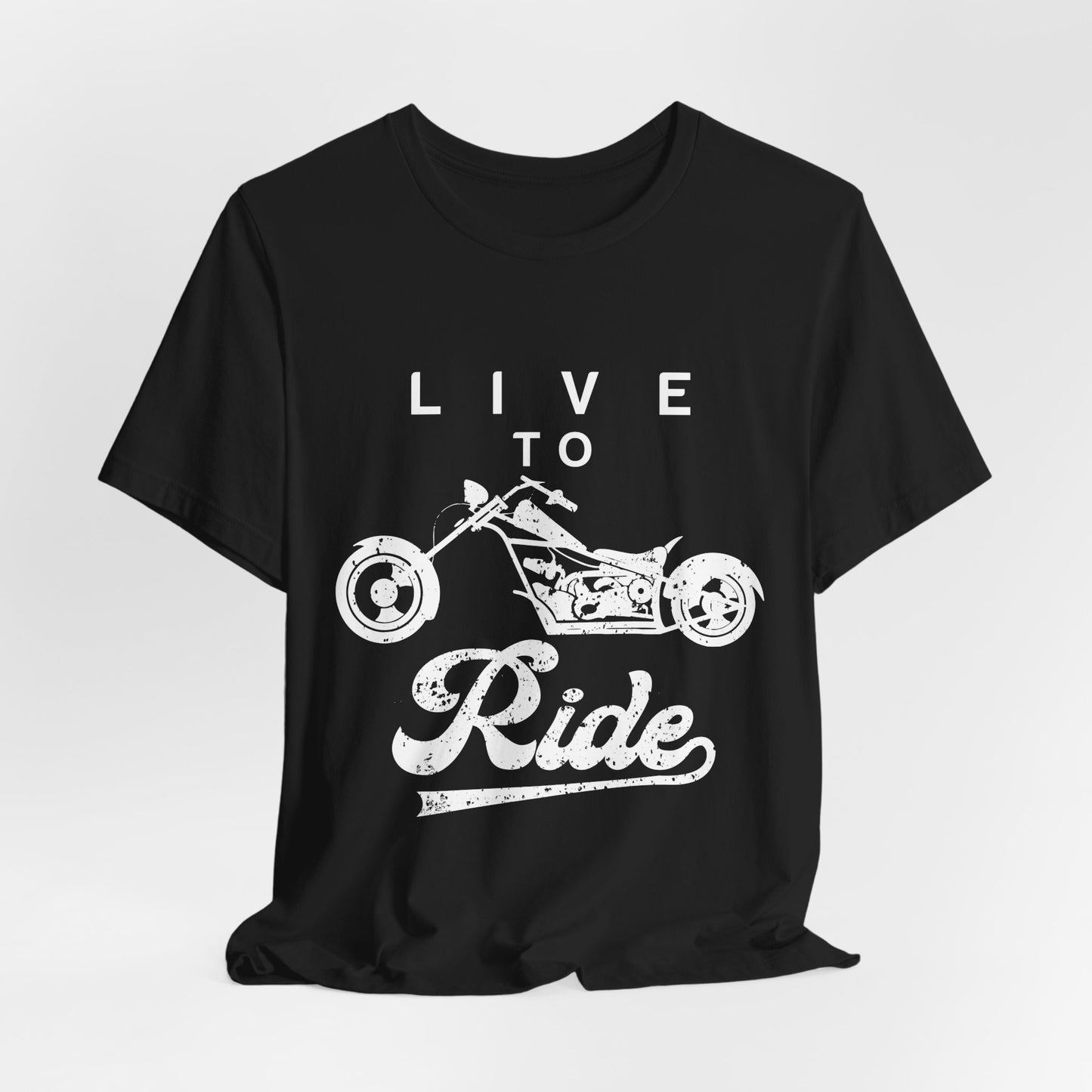 Live To Ride - Unisex Jersey Short Sleeve Tee - 13210