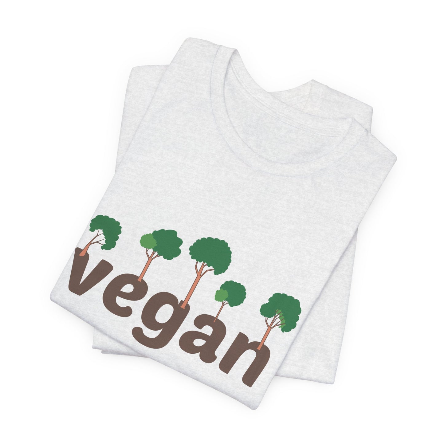 Vegan - Unisex Jersey Short Sleeve Tee