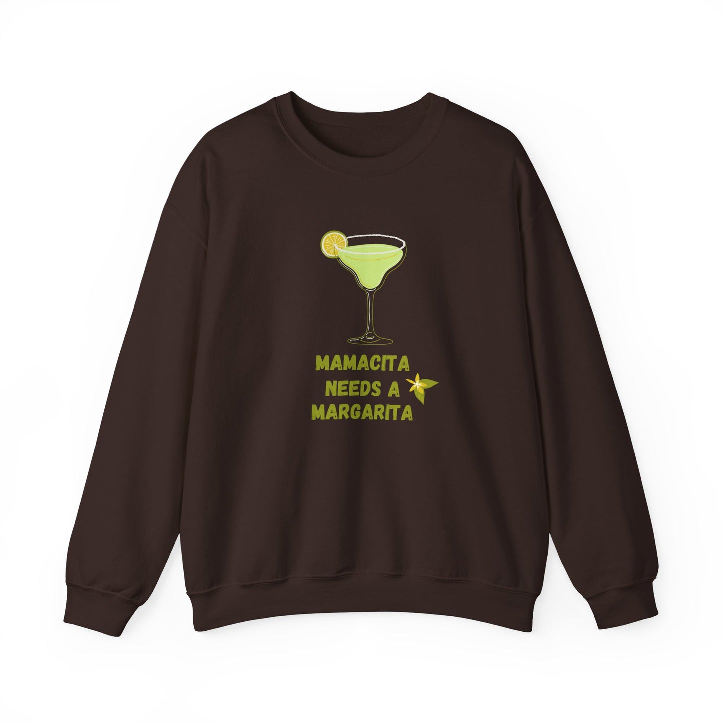 Mamacita Needs a Margarita Sweatshirt | Unisex Heavy Blend™ Crewneck - 11891