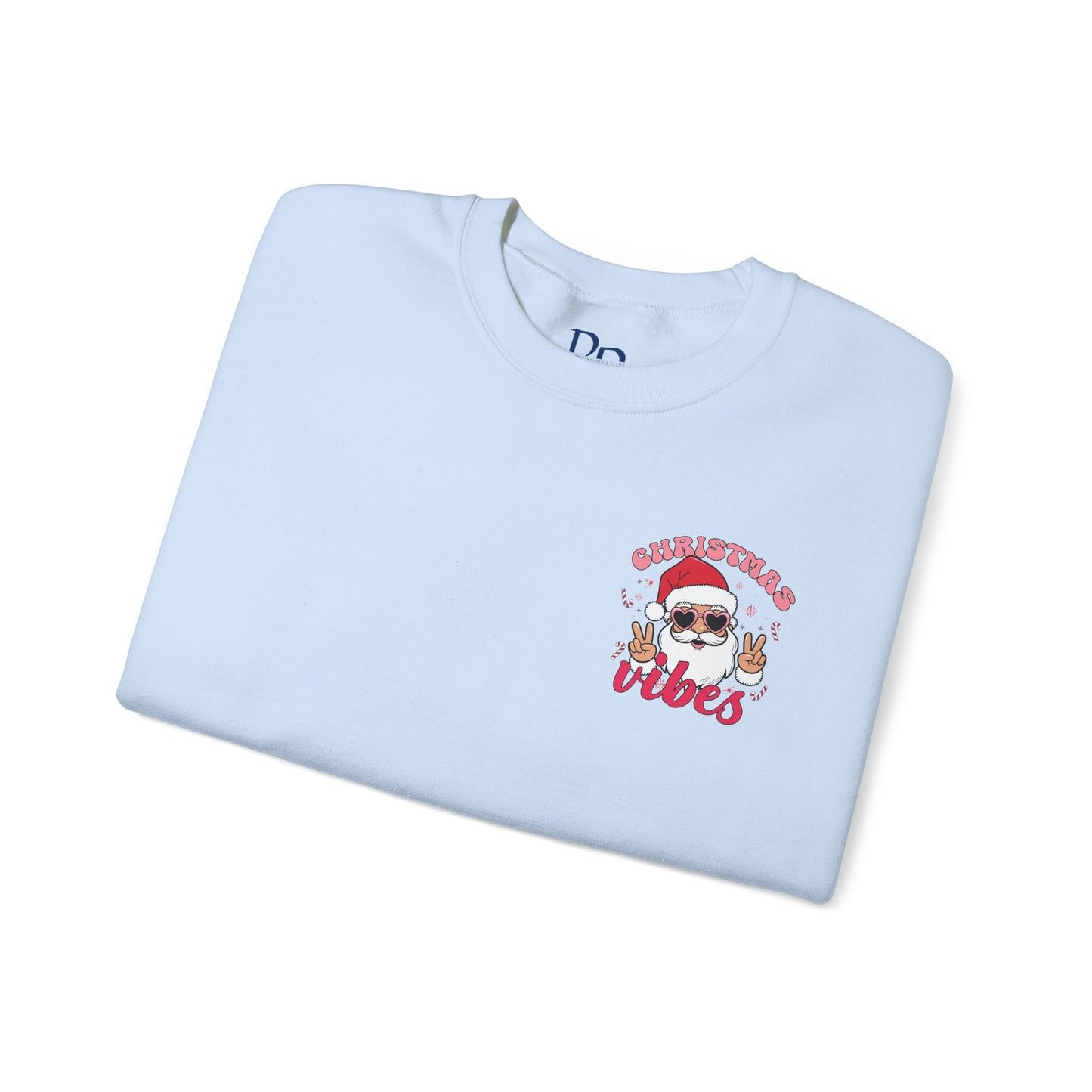 Santa, Christmas Vibes - Unisex Heavy Blend™ Crewneck Sweatshirt - 10171