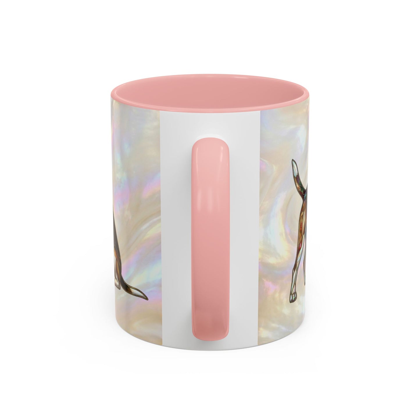 Beagle Accent Coffee Mug — Stained Glass Design (11/15oz) - 14615