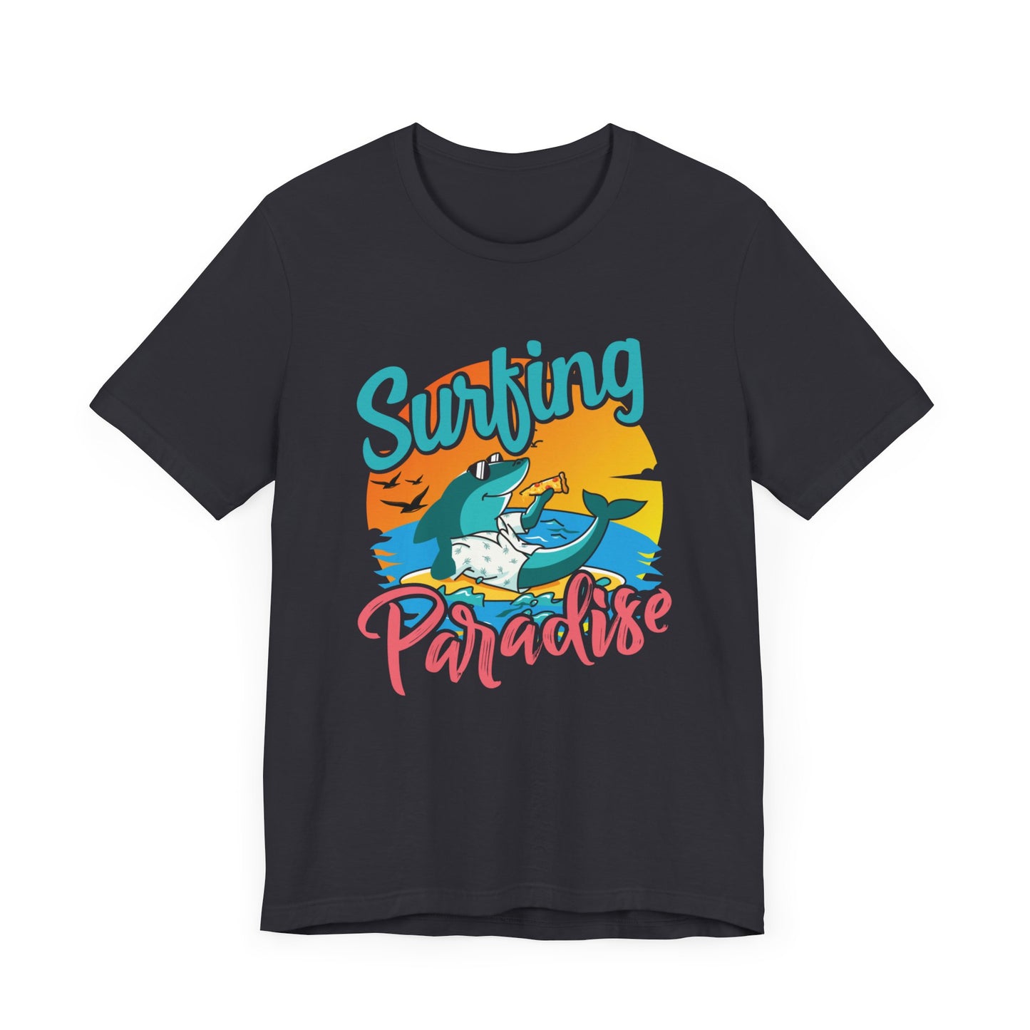 Surfing Paradise - Unisex Jersey Short Sleeve Tee - 13092