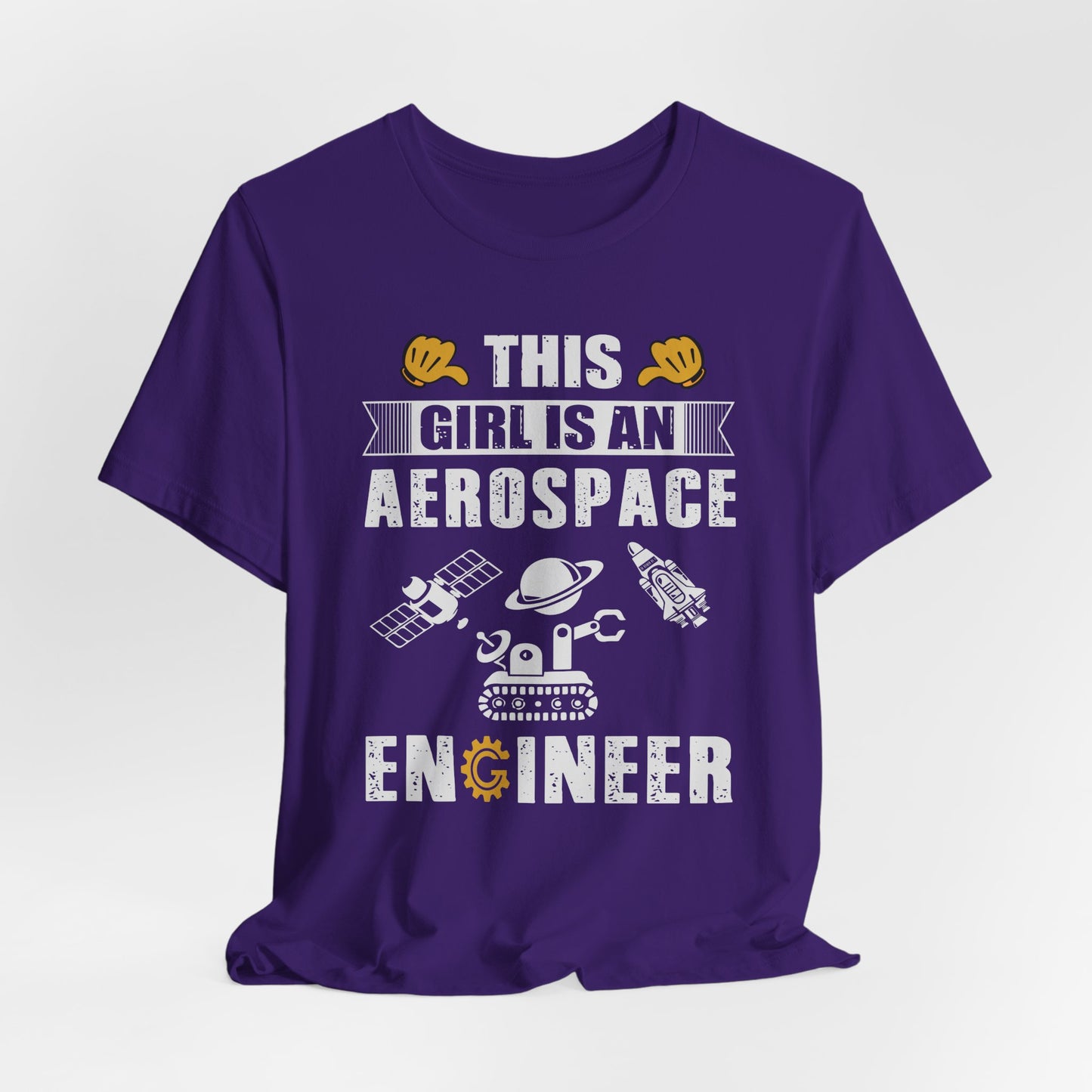 Engineer: This Girl Is An Aerospace Engineer - Unisex Jersey Short Sleeve Tee - 13567