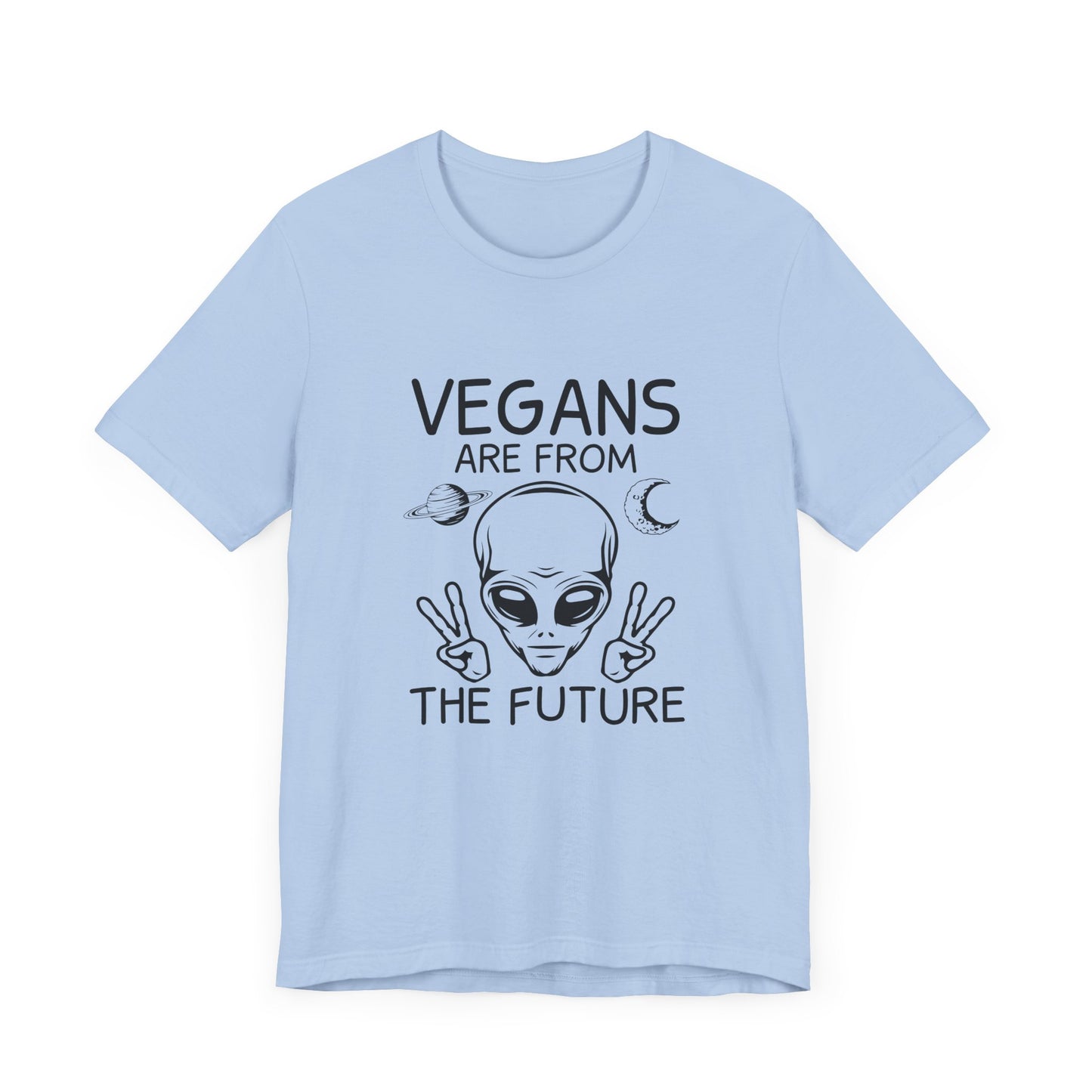 Vegan Are From The Future - Unisex Jersey Short Sleeve Tee - 12374