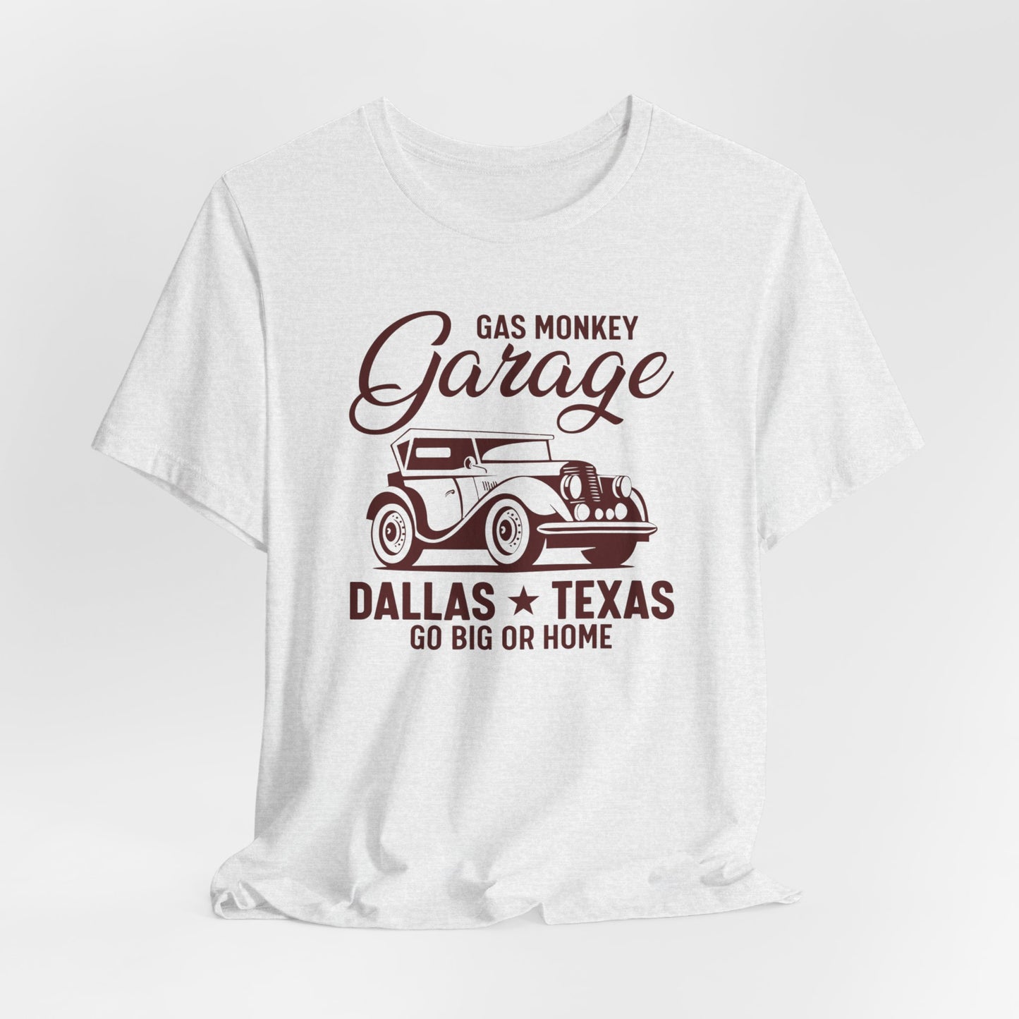 Gas Monkey Garage, Go Big or Home - Unisex Jersey Short Sleeve Tee