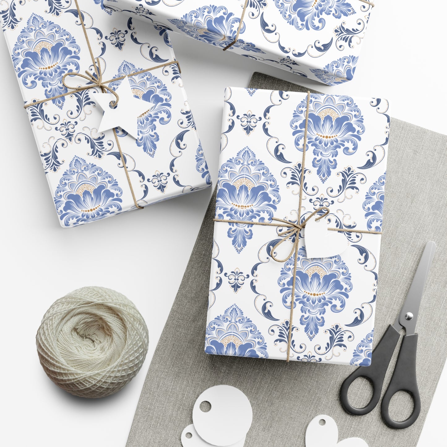 Light Blue Pattern - Gift Wrap Papers - 10311