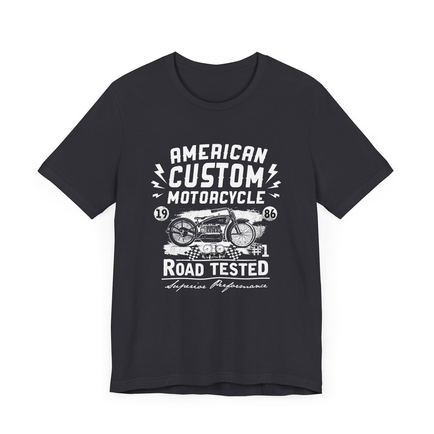 American Custom Motorcycle - Unisex Jersey Short Sleeve Tee