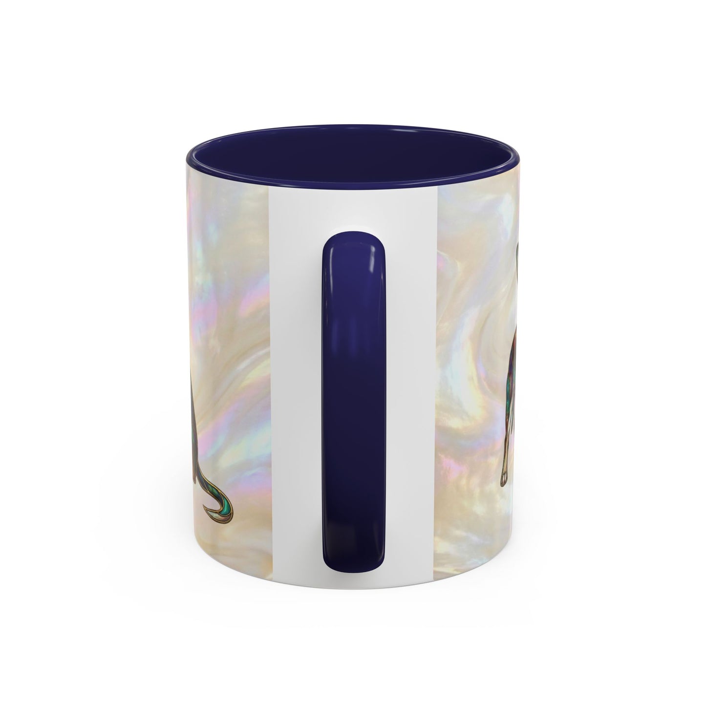 Chihuahua Accent Coffee Mug -Stained Glass Style (11/15oz) - 14625