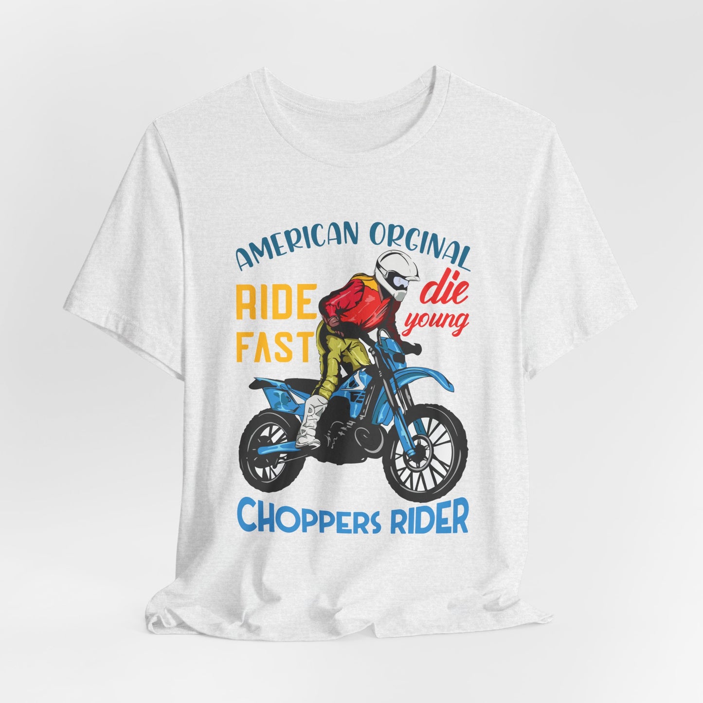 American Original,  Choppers Rider - Unisex Jersey Short Sleeve Tee - 13561