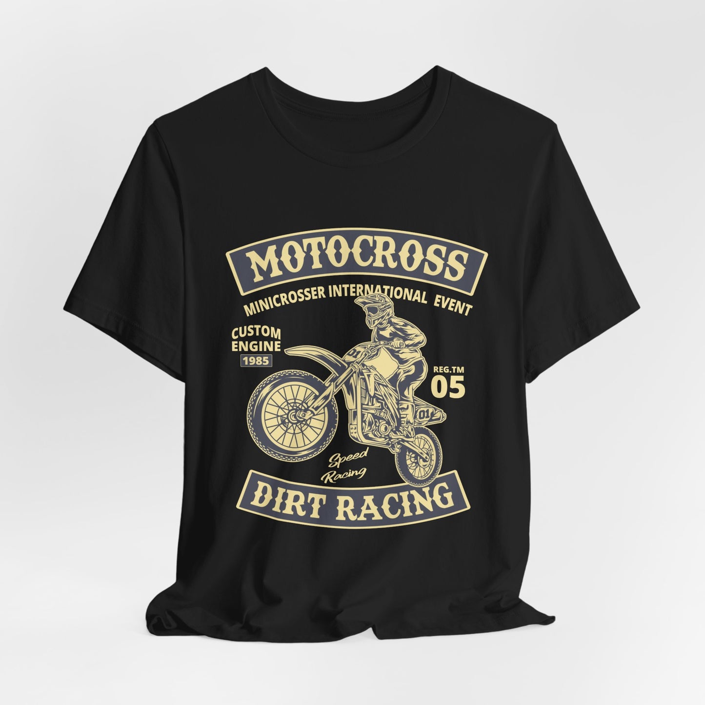Motocross, Dirt Racing - Unisex Jersey Short Sleeve Tee - 13147