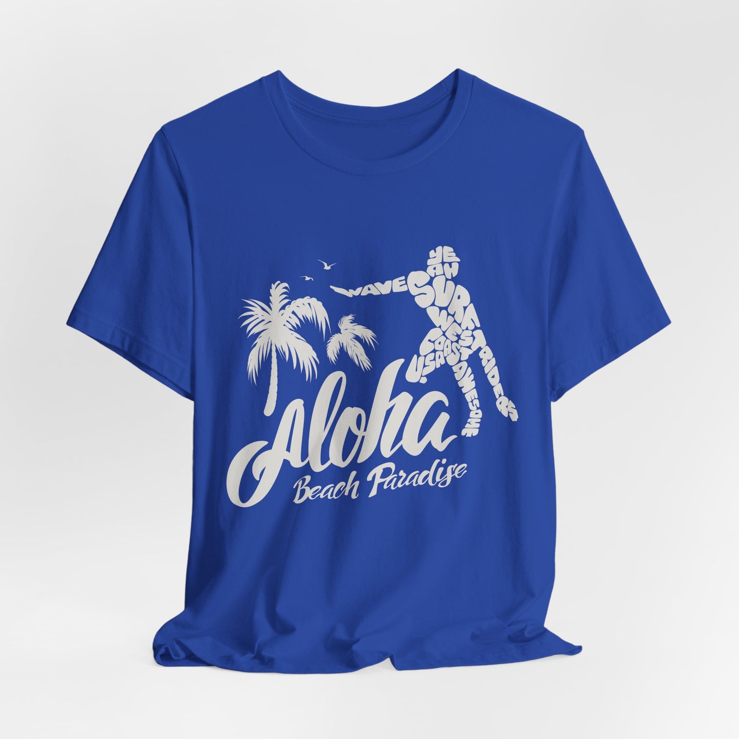 Aloha Beach Paradise - Unisex Jersey Short Sleeve Tee - 13180