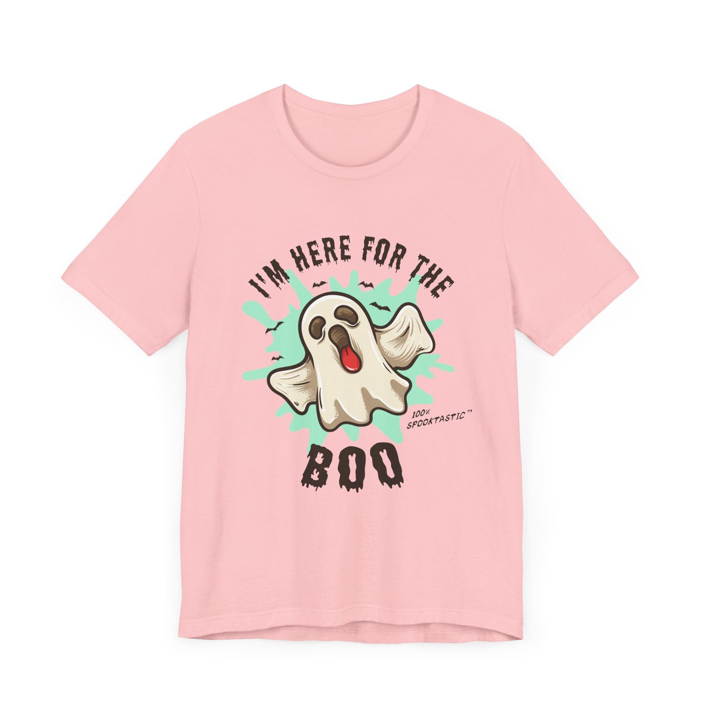 Halloween: I'm Here For The Boo - Unisex Jersey Short Sleeve Tee - 12941