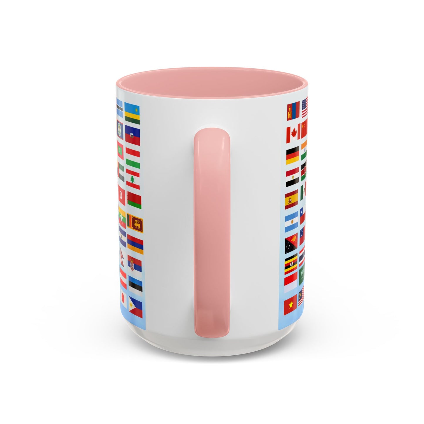 Kids, Happy Birthday, World Flag Fan, Details Customizable - Accent Coffee Mug (11, 15oz) - 11232