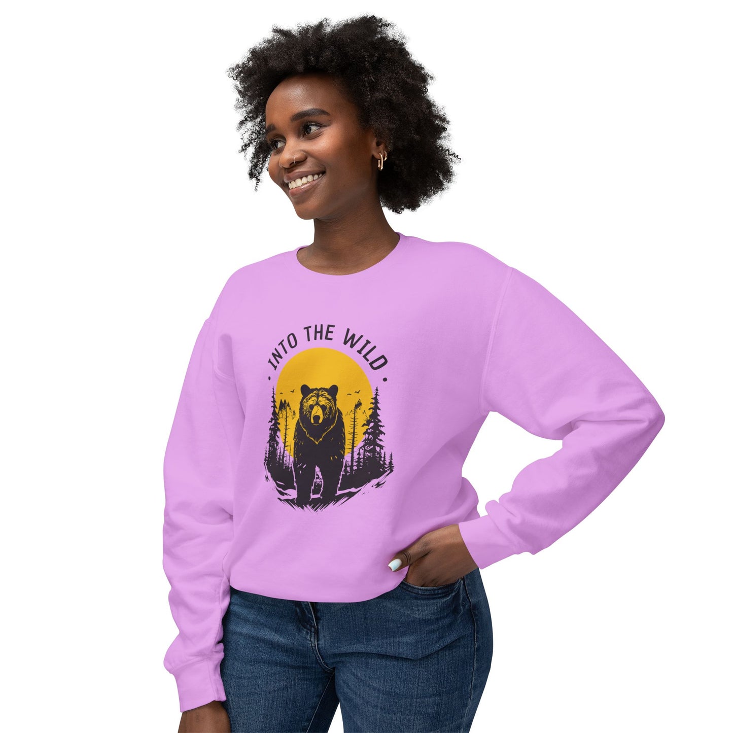 Into the Wild - Unisex Lightweight Crewneck Sweatshirt - 10620