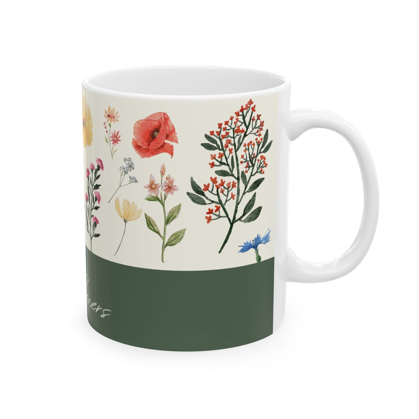 You Belong Among the Wildflowers - Ceramic Mug, (11oz, 15oz) - 10991