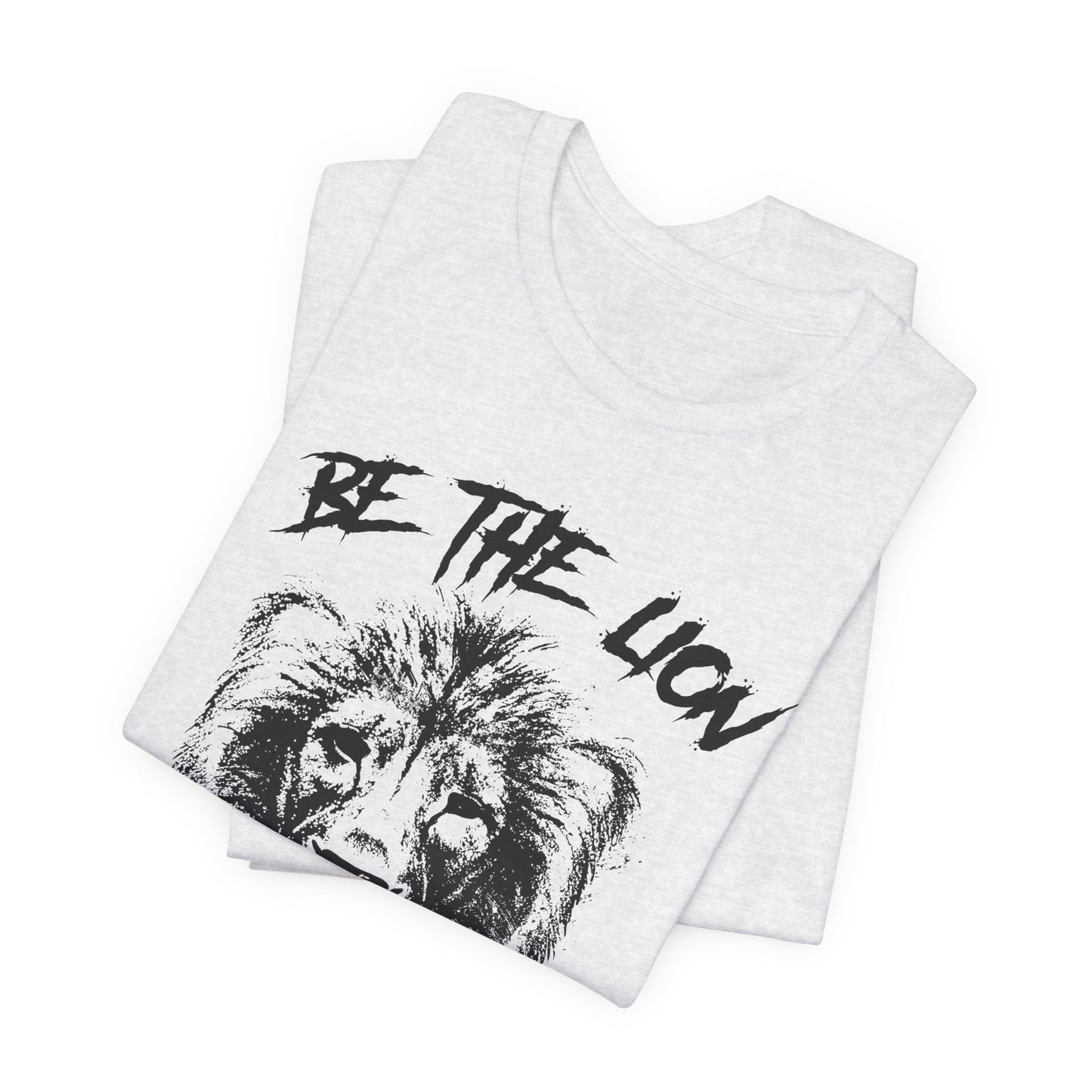 Gym: Be The Lion - Unisex Jersey Short Sleeve Tee