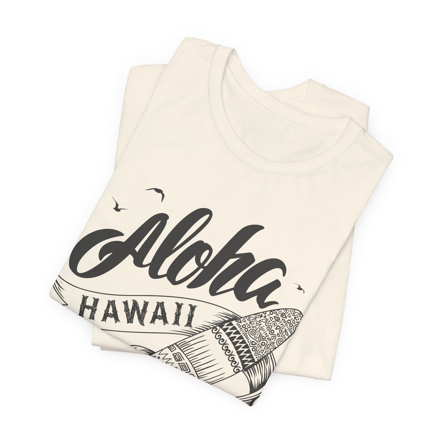 Aloha, Hawaii, Surf Rider - Unisex Jersey Short Sleeve Tee - 13181