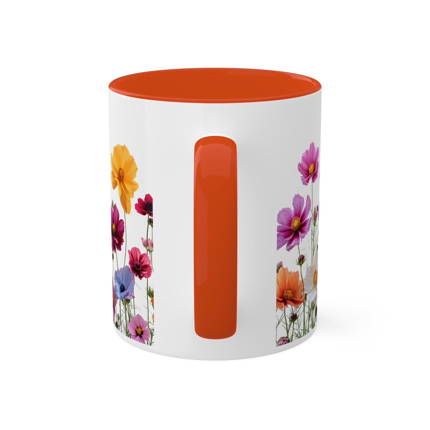 Bright Flowers - Colorful Mugs, 11oz