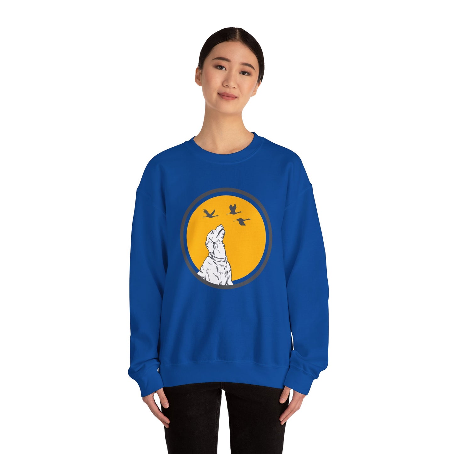 A Sunny Day Companion - Unisex Heavy Blend™ Crewneck Sweatshirt