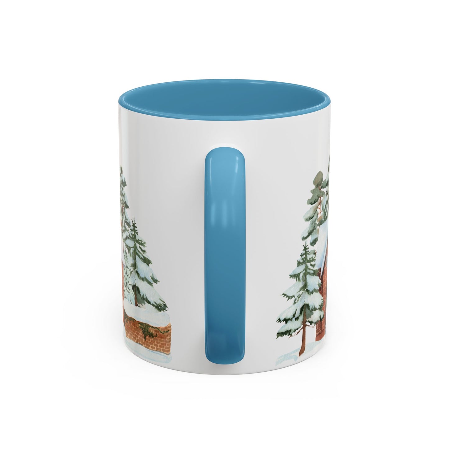 Christmas Houses - Accent Coffee Mug (11, 15oz) - 10456