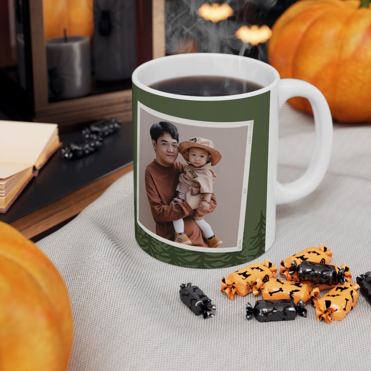 Dad, To the Stronest Person I Know, Personalized Father's Day Mug, 11/15oz - 14069