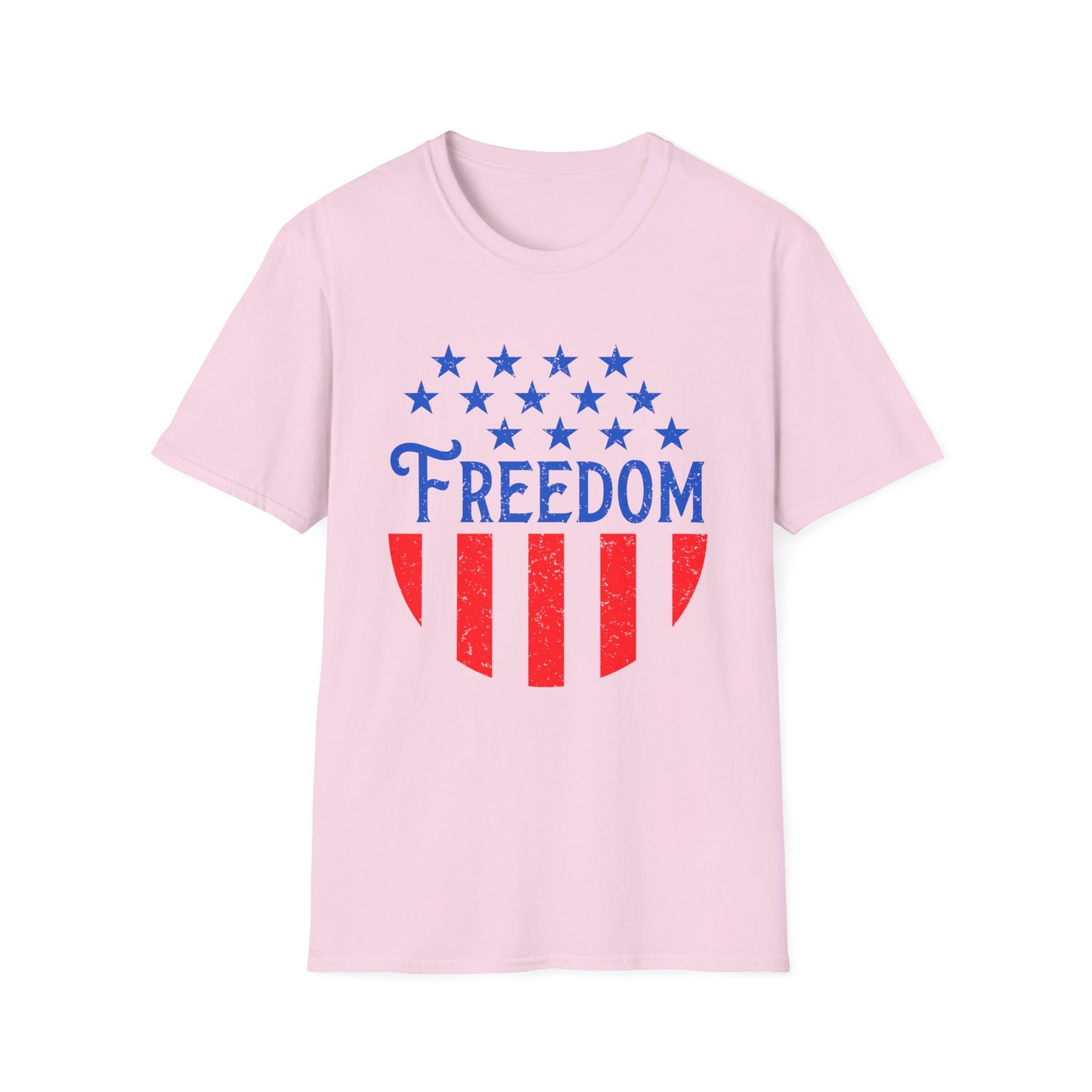 American Freedom Unisex T-Shirt - Patriot Tee, July 4th Celebration, Memorial Day Outfit, Independence Day Gift, Vintage Style Shirt - 13734