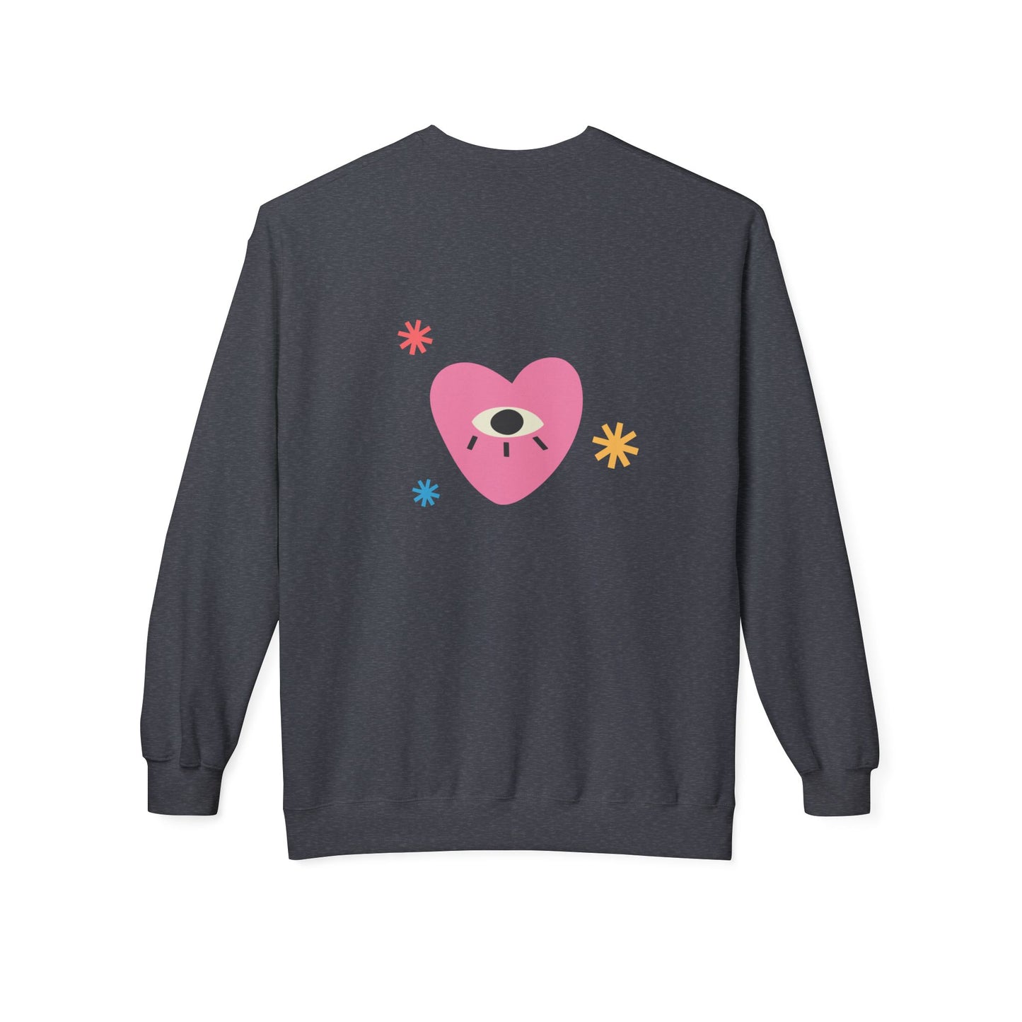 Love - Unisex Midweight Softstyle Fleece Crewneck Sweatshirt - 11624