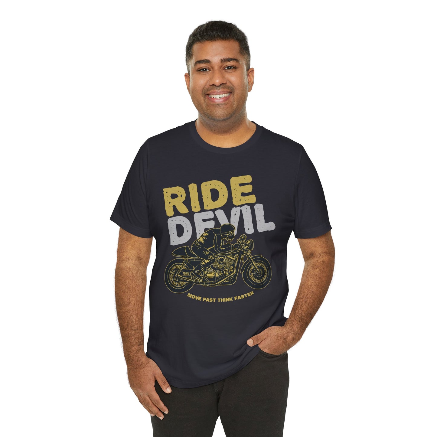 Ride Devil - Unisex Jersey Short Sleeve Tee - 13642