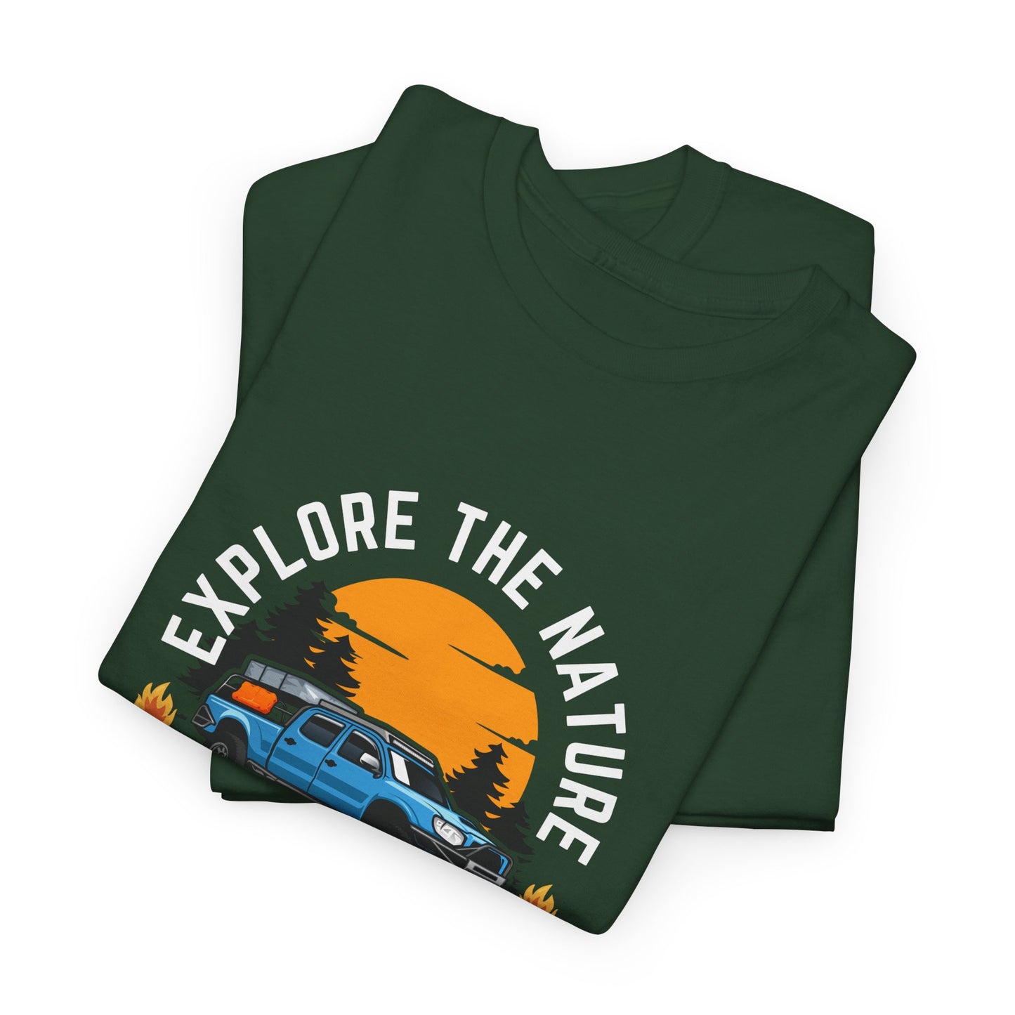 Explore the Nature - Unisex Heavy Cotton Tee - 10753