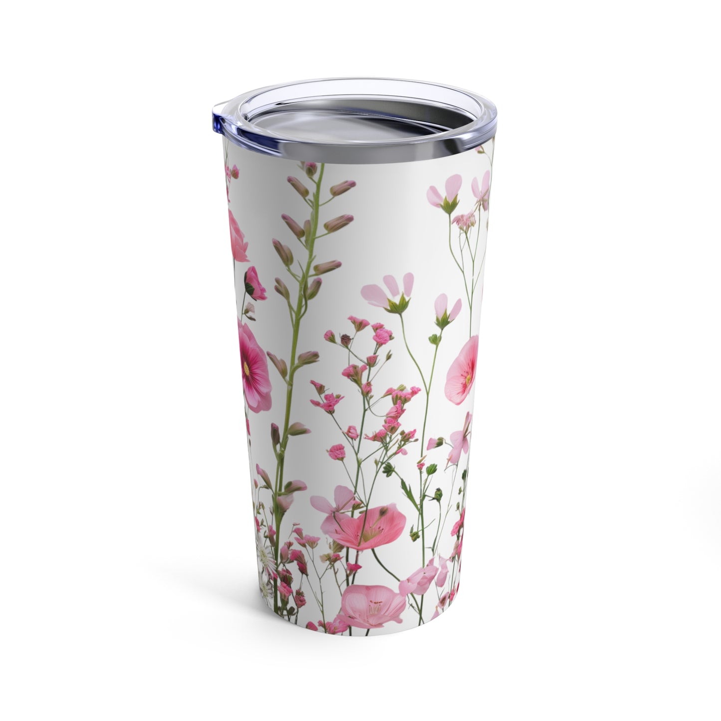 Pink Flowers - Tumbler 20oz