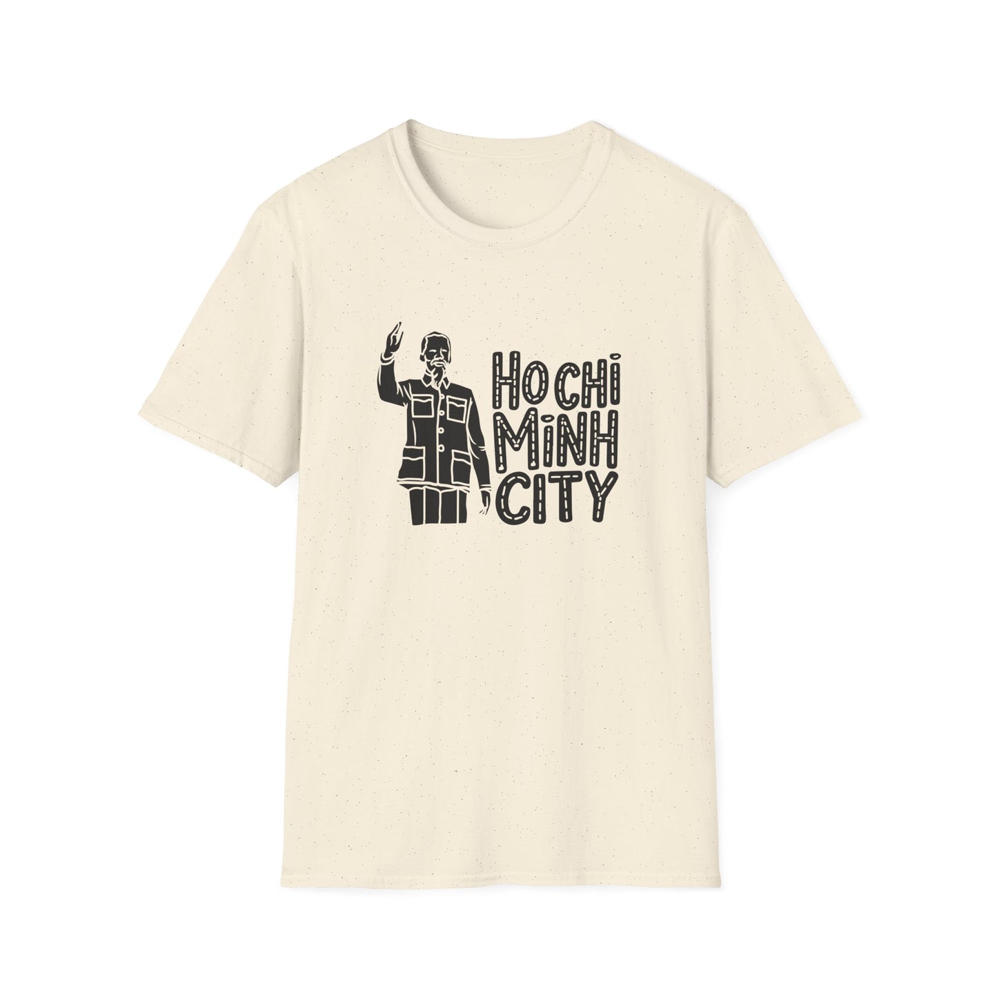 Hochi Minh City Graphic T-Shirt - Unisex Softstyle Tee - 12140