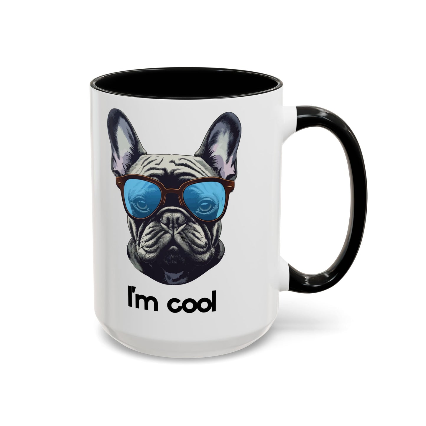 Cool French Bulldog Coffee Mug | Cute Pet Lover Gift, Animal Lover Mug, Fun Kitchen Decor, Dog Themed Gifts - 14080
