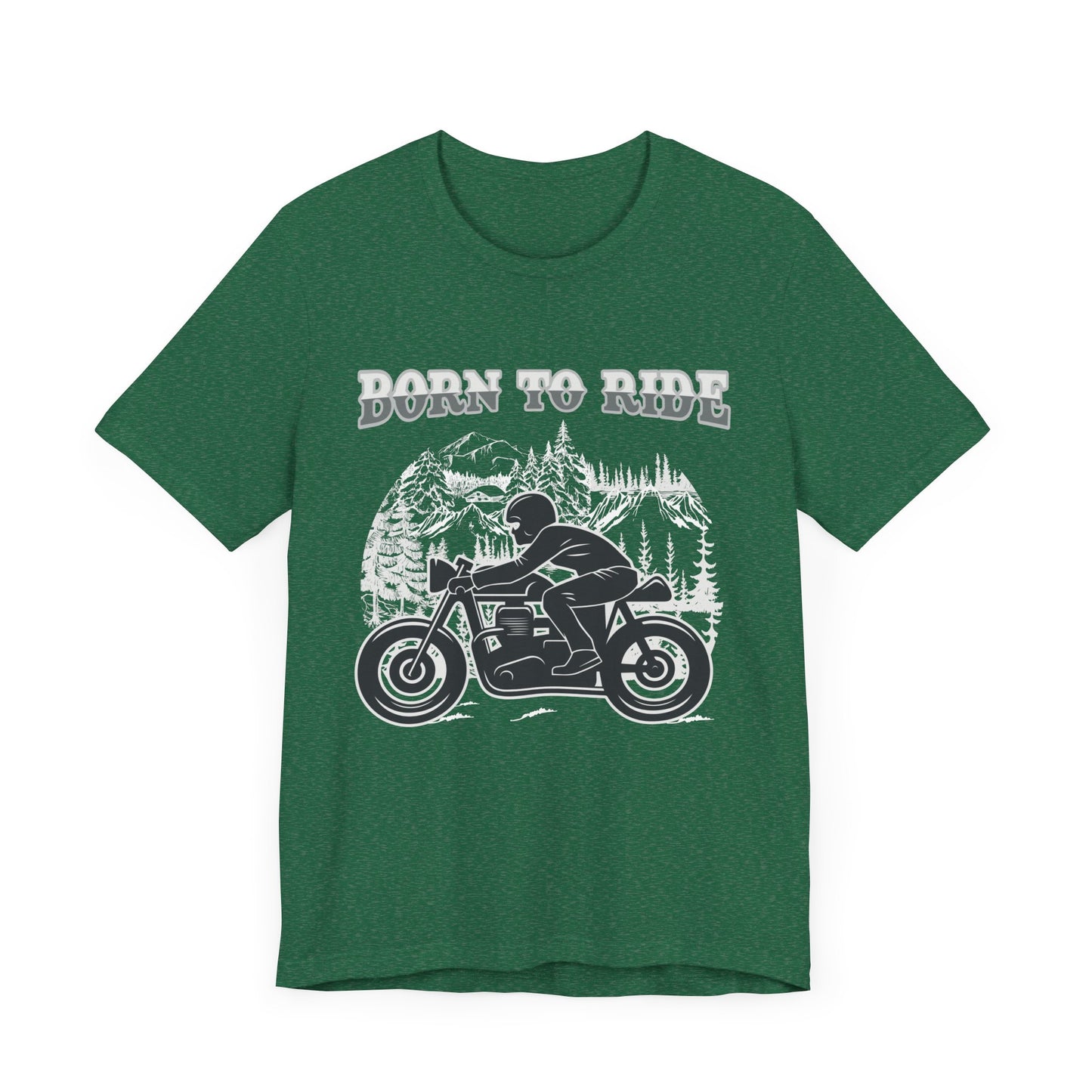 Born To Ride - Unisex Jersey Short Sleeve Tee - 13377