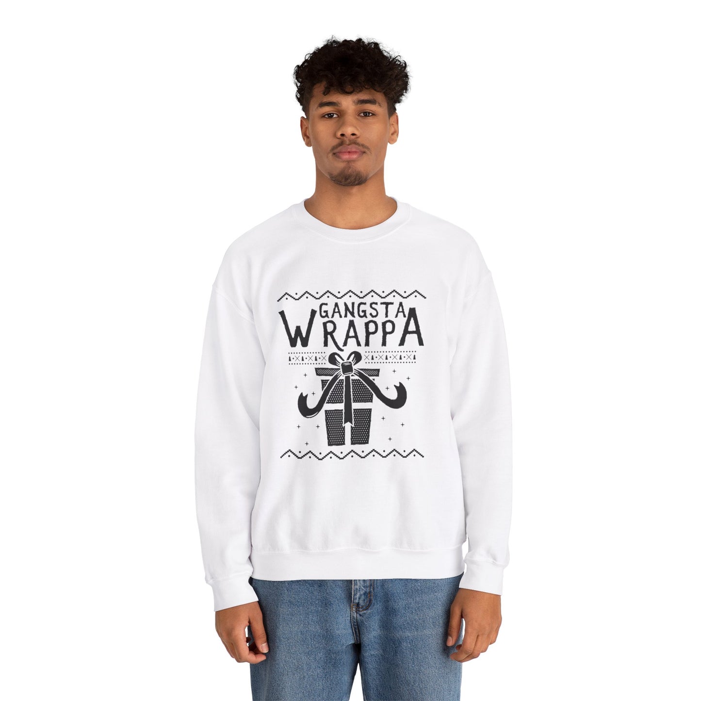 Gangsta Wrappa - Unisex Heavy Blend™ Crewneck Sweatshirt