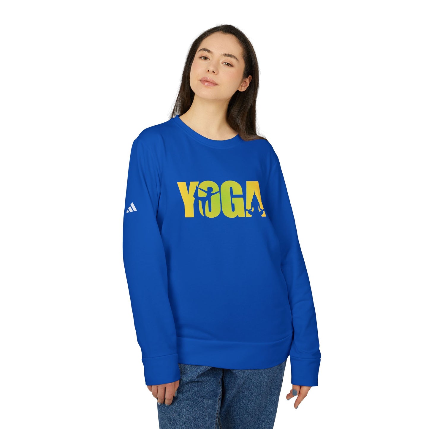 Yoga - Adidas Unisex Fleece Crewneck Sweatshirt