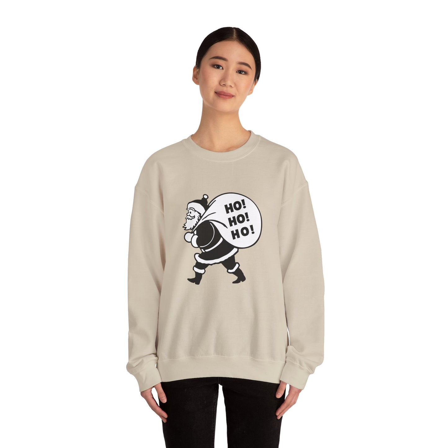 Santa, Ho HO Ho! - Unisex Heavy Blend™ Crewneck Sweatshirt