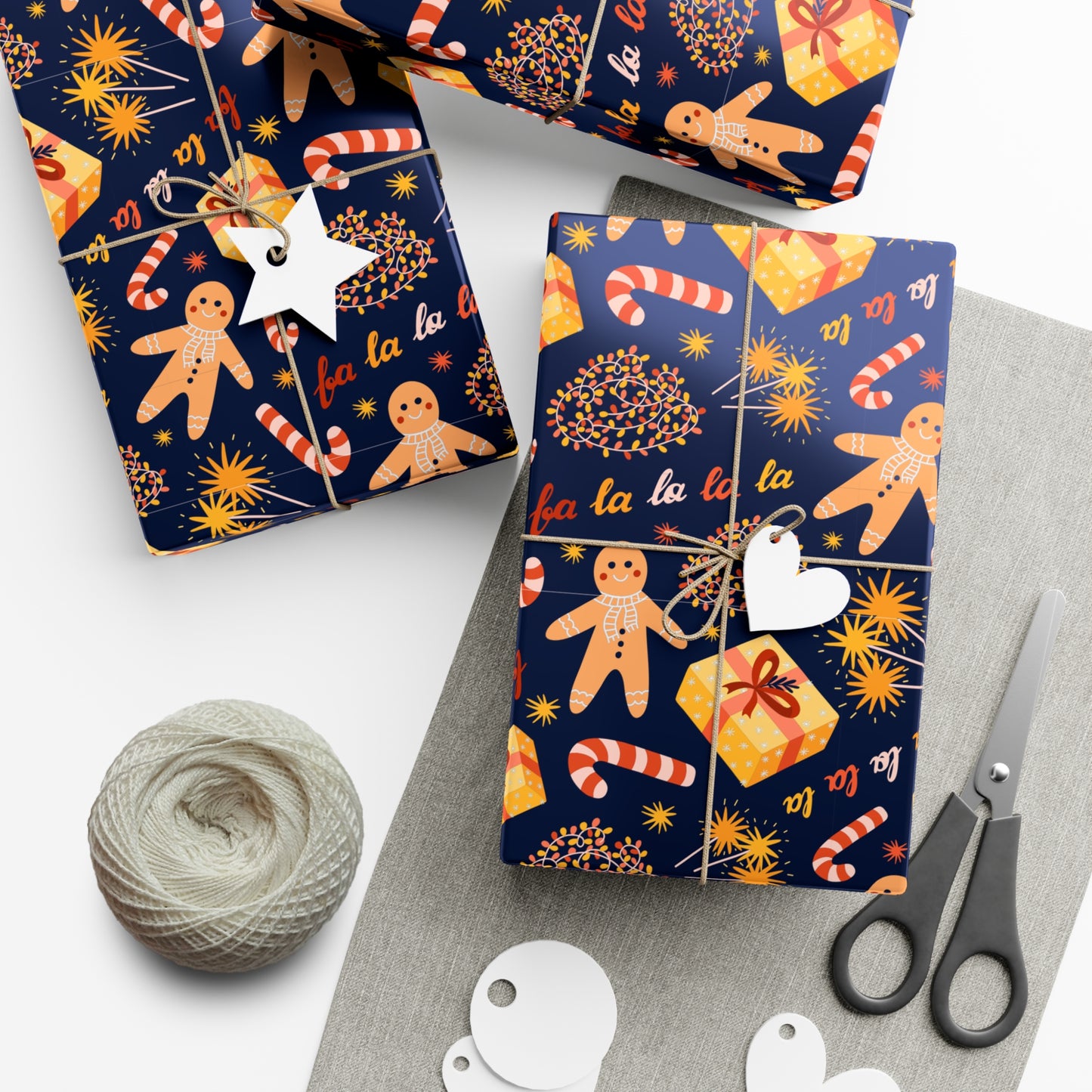 Merry Christmas - Gift Wrap Papers - 10140