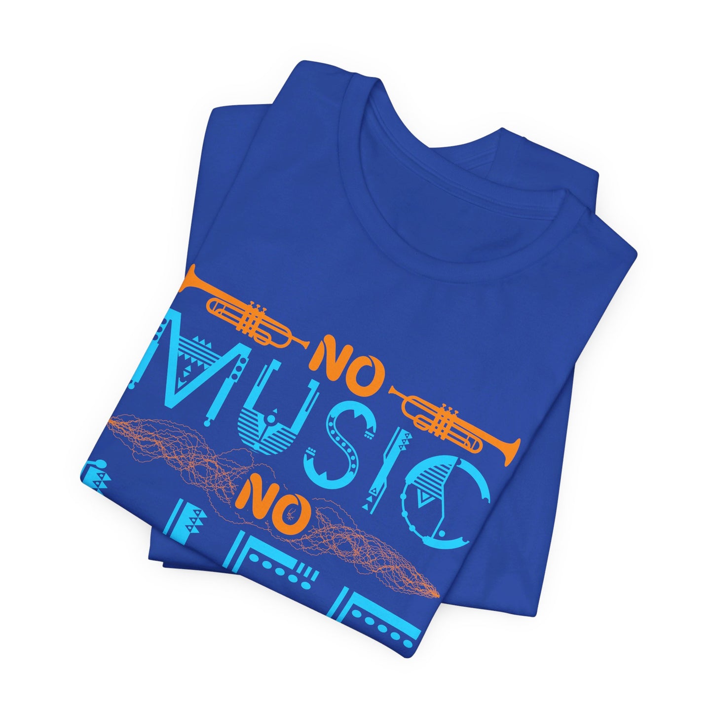 No Music No Life - Unisex Jersey Short Sleeve Tee