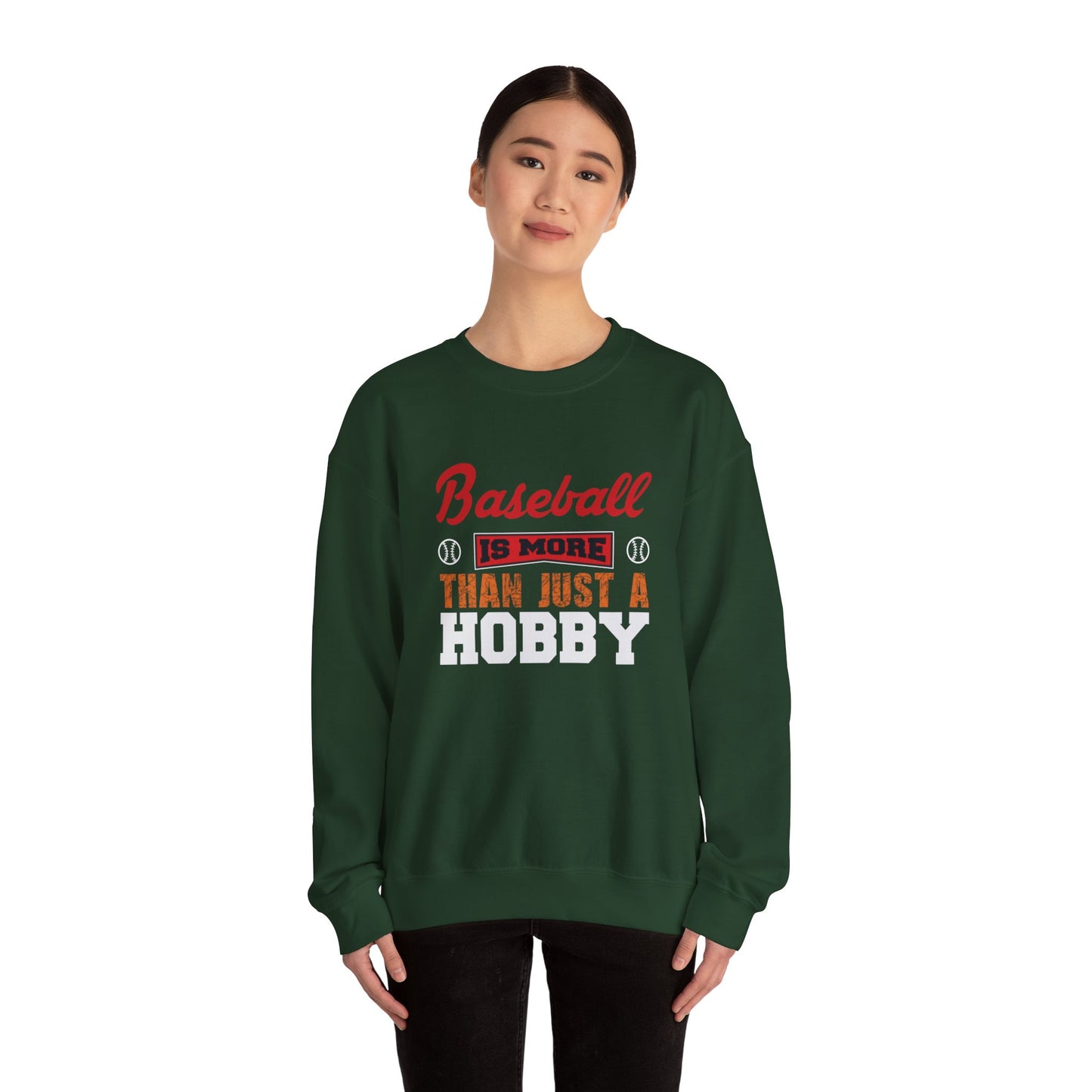 Baseball is More Than Just A Hobby - Unisex Heavy Blend™ Crewneck Sweatshirt