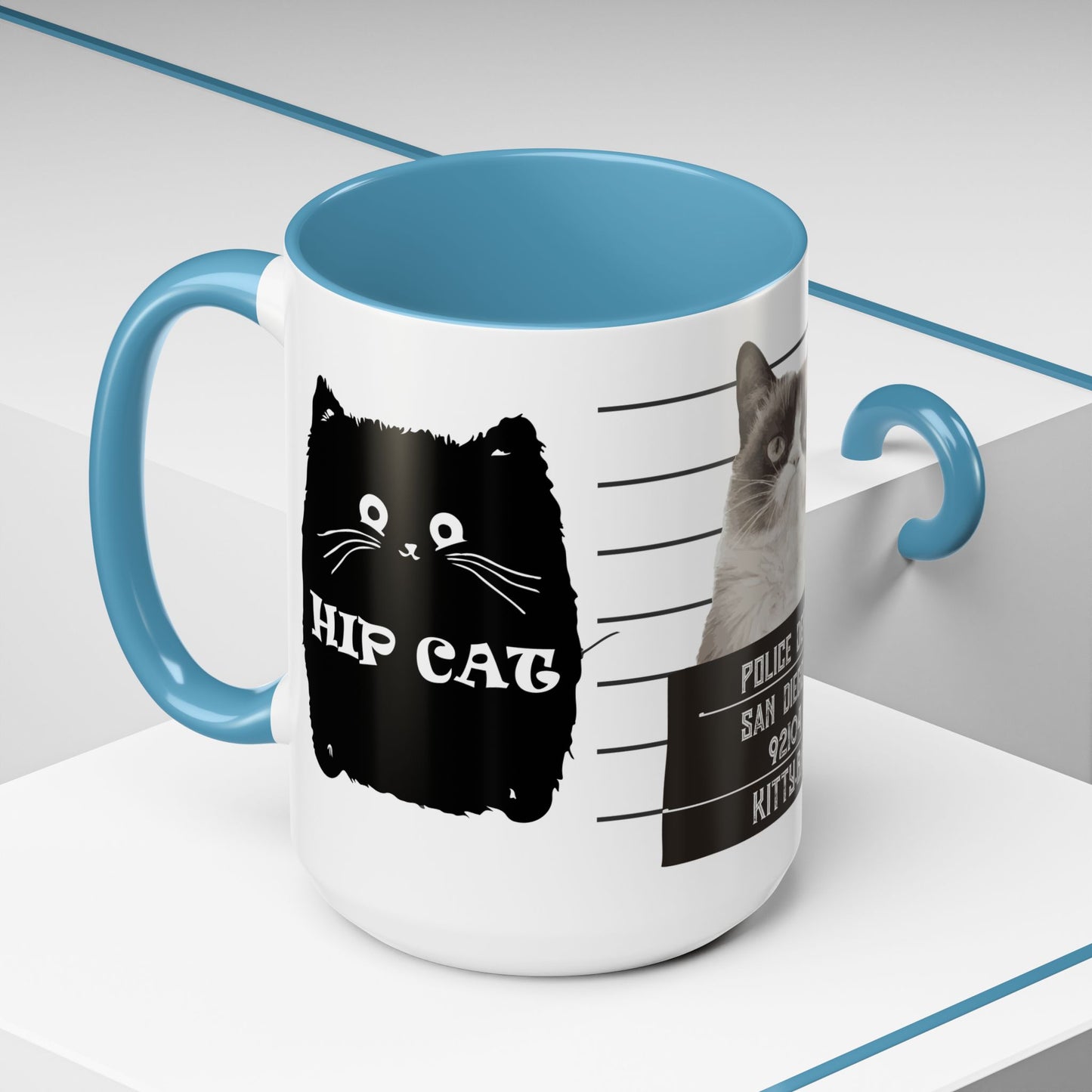 Kitty Bad - Accent Coffee Mug (11, 15oz)