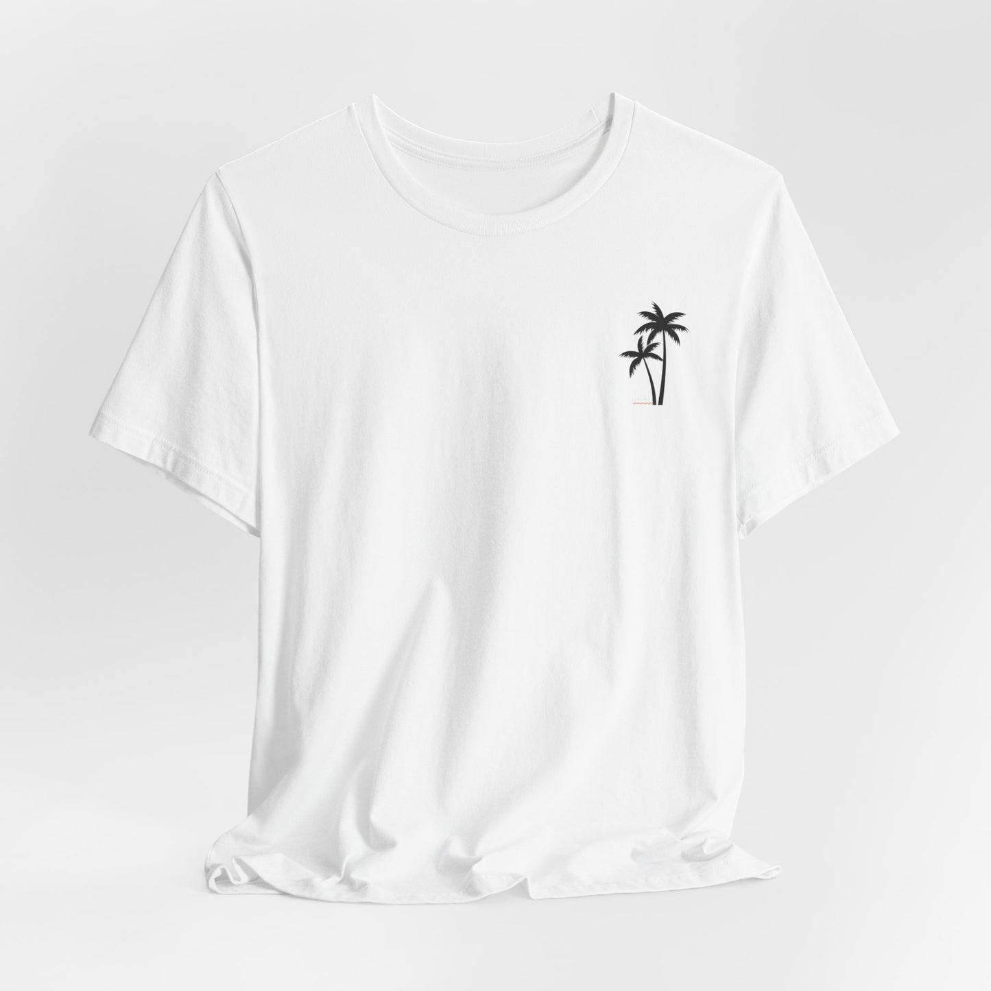 Summer, Palm Tree - Unisex Jersey Short Sleeve Tee